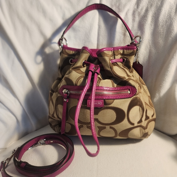 Monogram Coach Hobo - Picture 1 of 9
